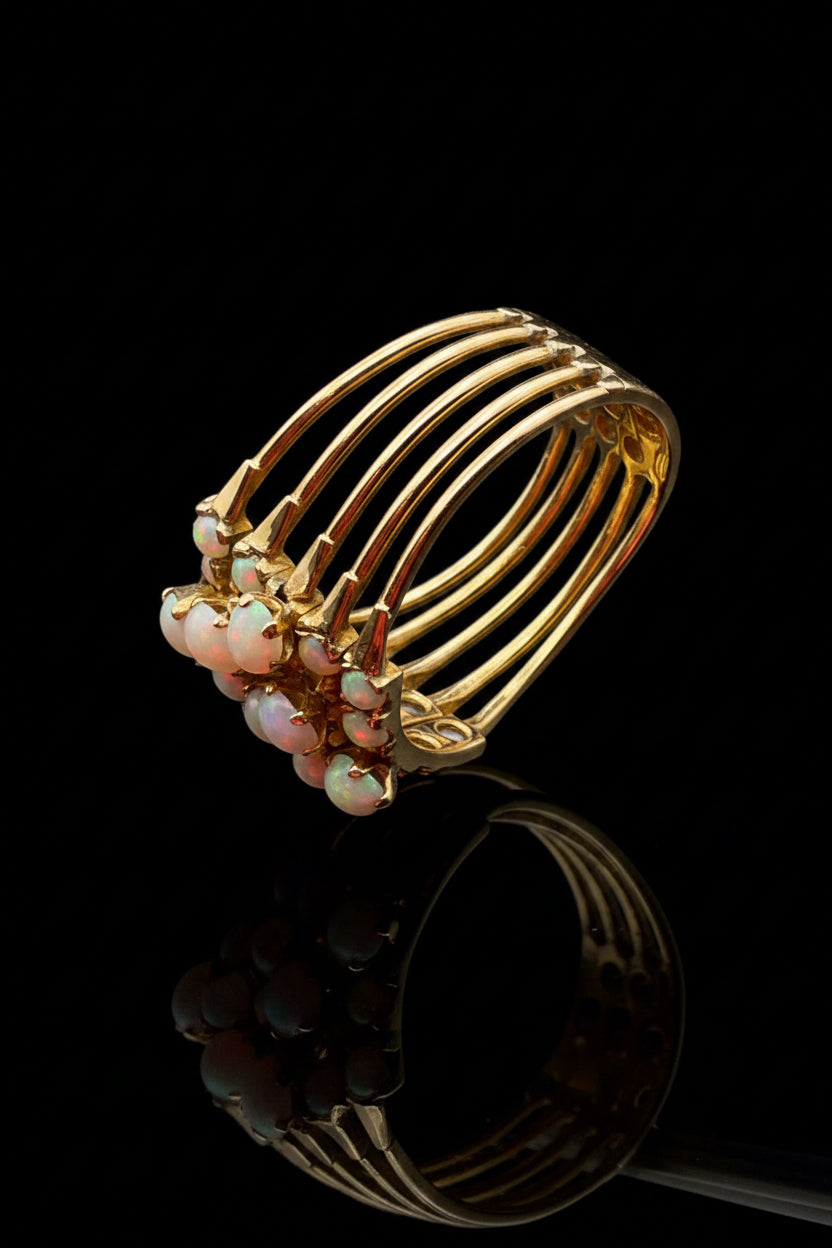 Anello “Coltre di Perle”