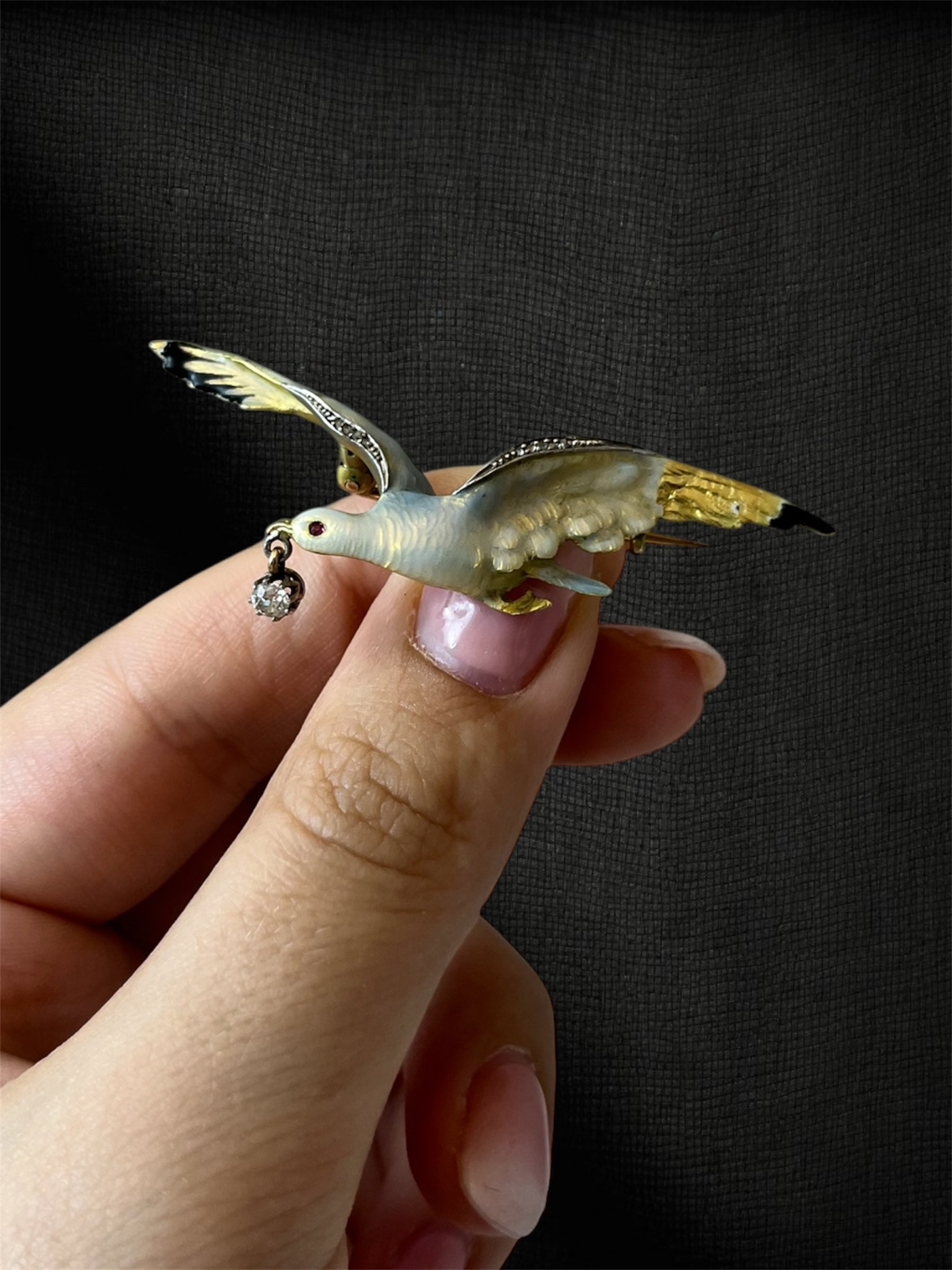 Spilla “Jonathan Livingston”