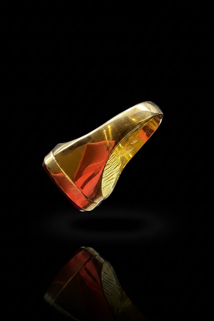 Anello Maschile “Lettera Scarlatta”