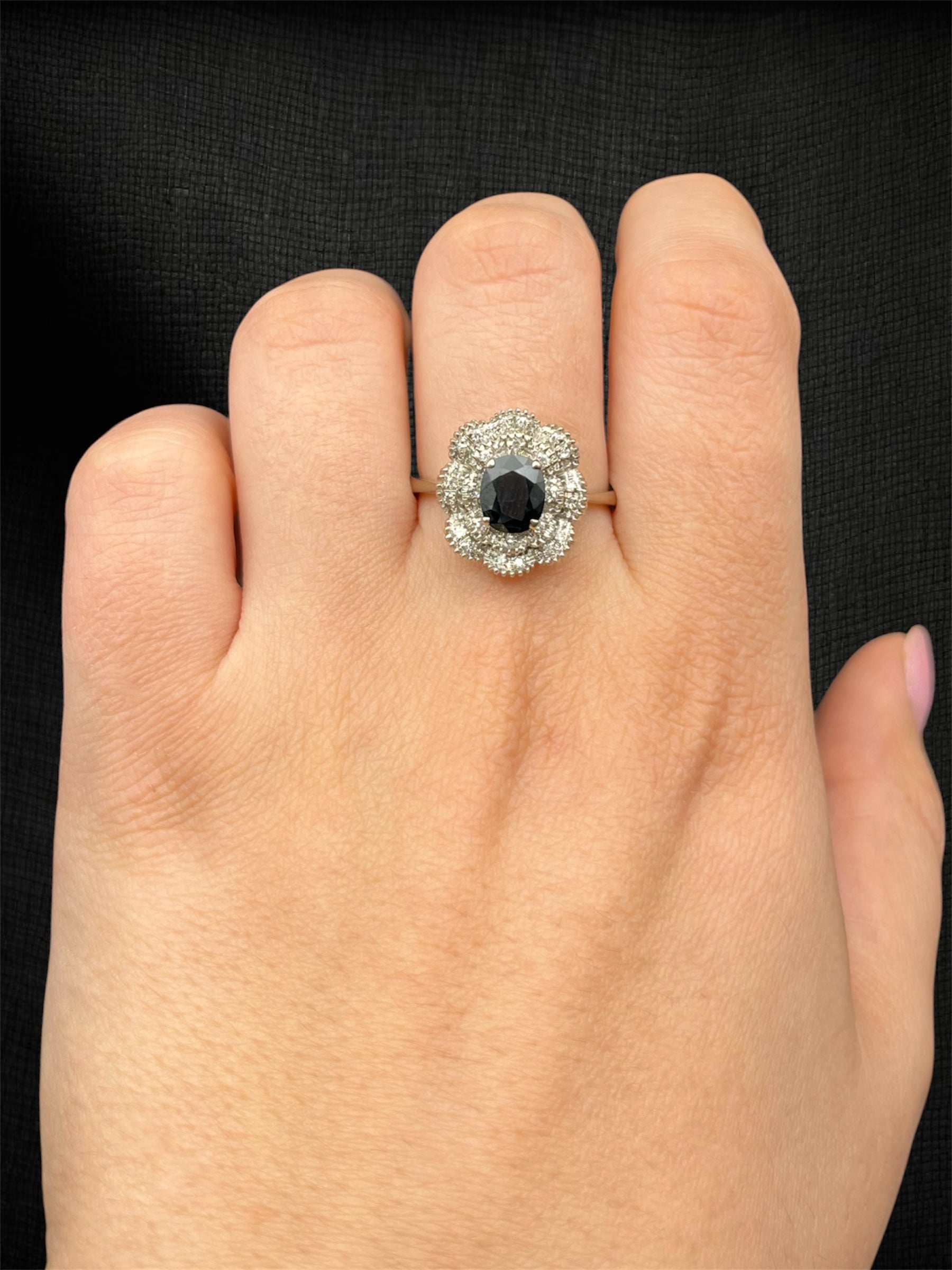 Anello “Nuvola di Zaffiro”