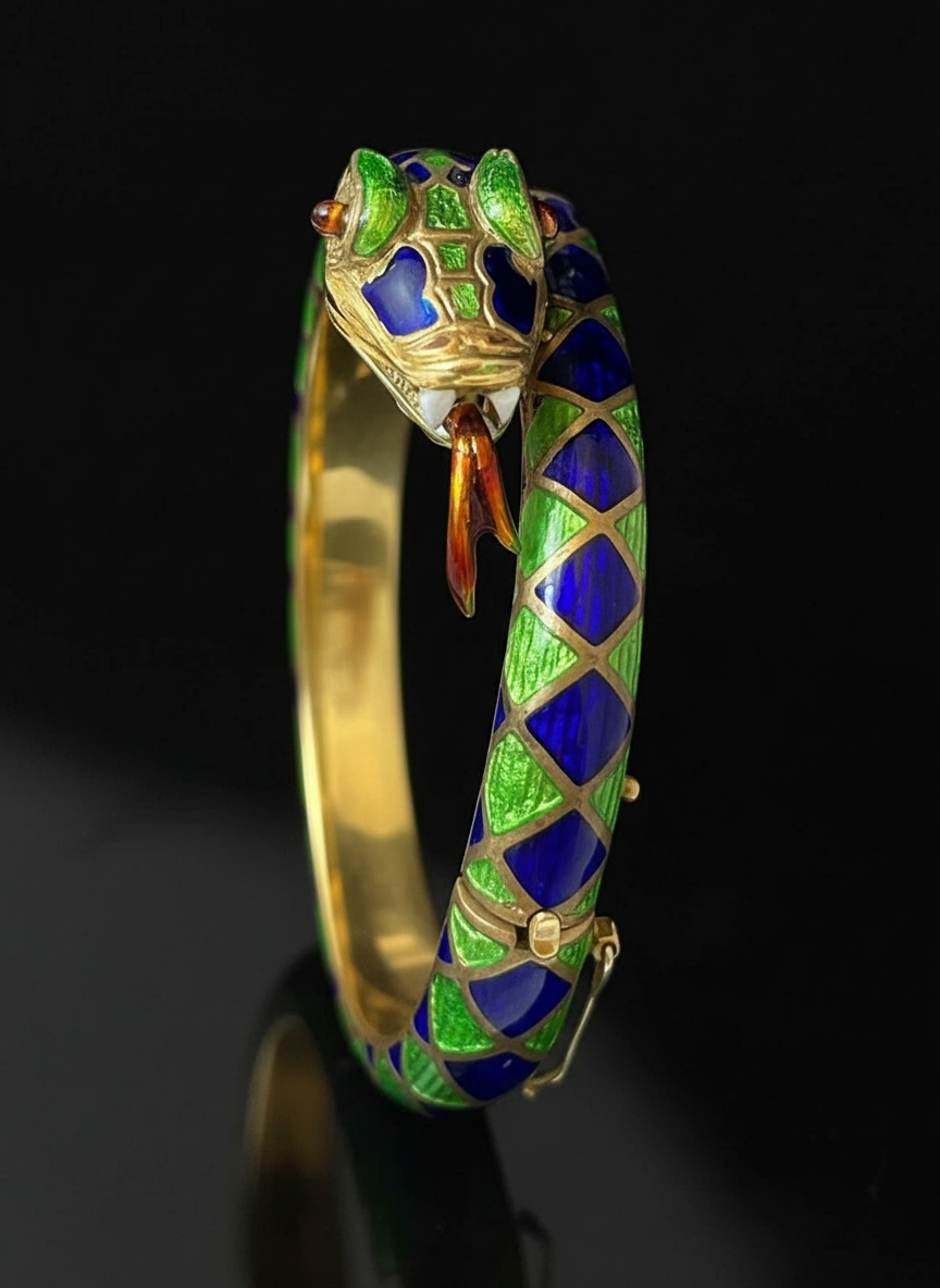 Bracciale smaltato “Eva”