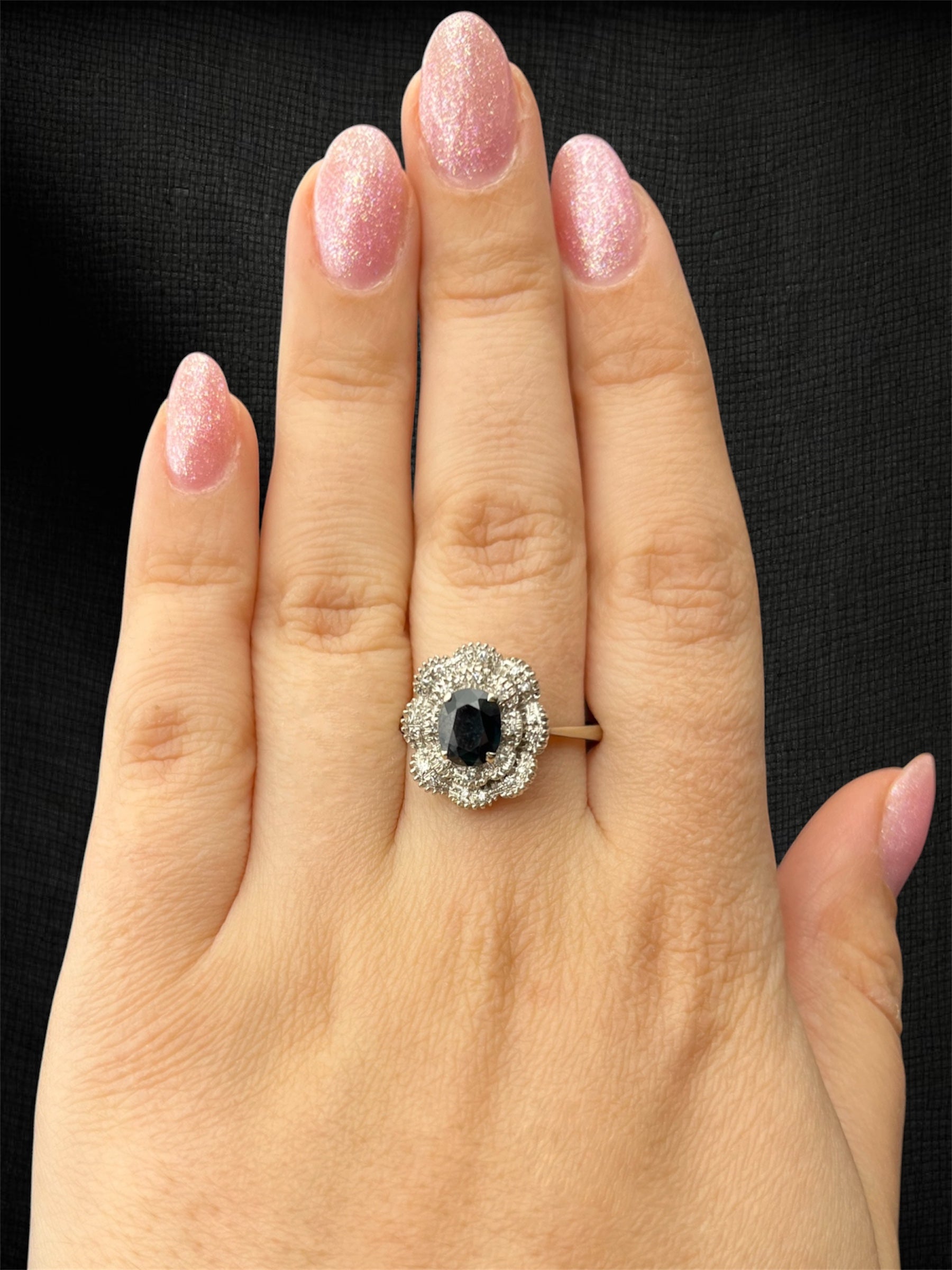 Anello “Nuvola di Zaffiro”