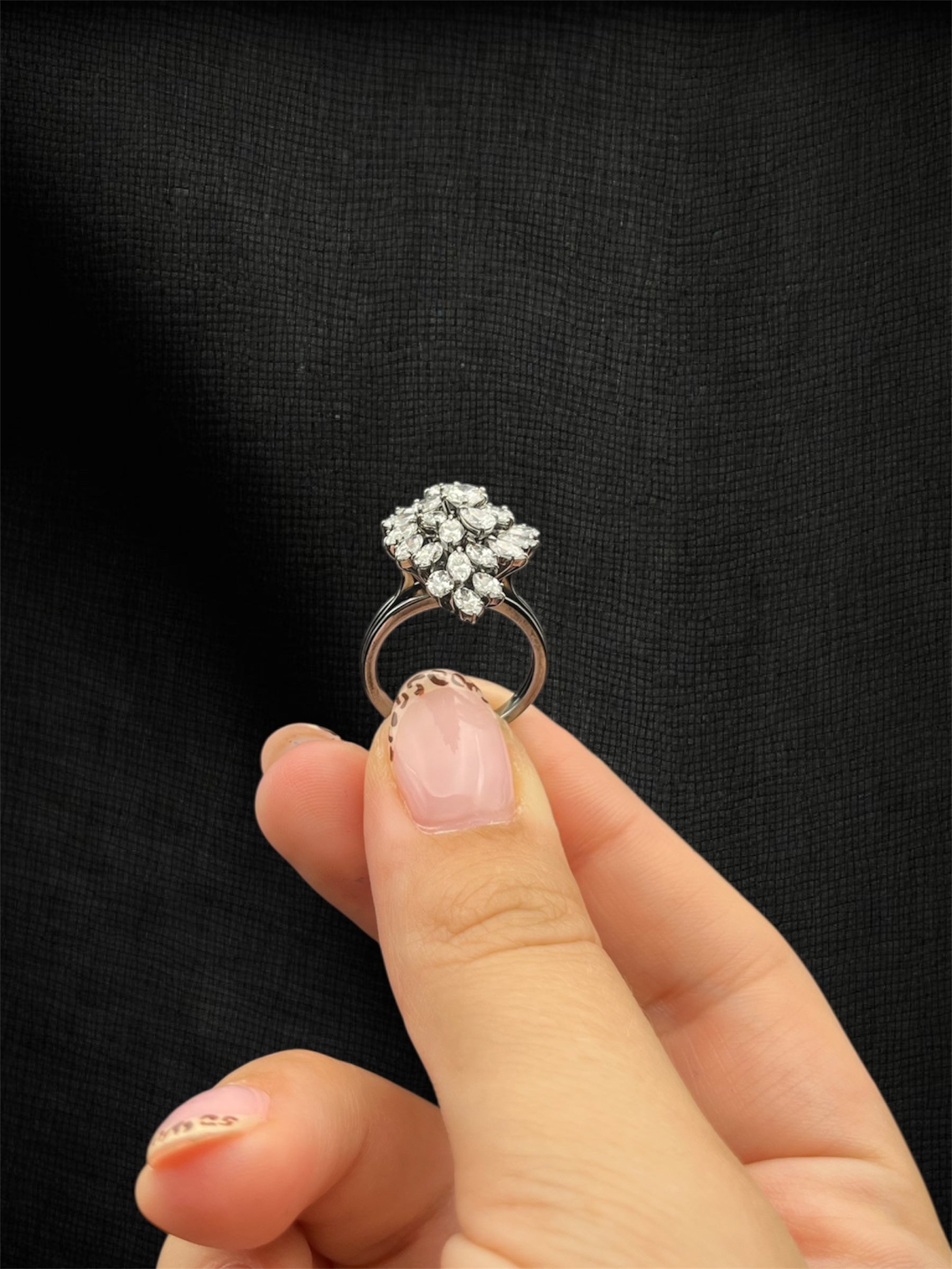 Anello di Diamanti “Rugiada di Luce”