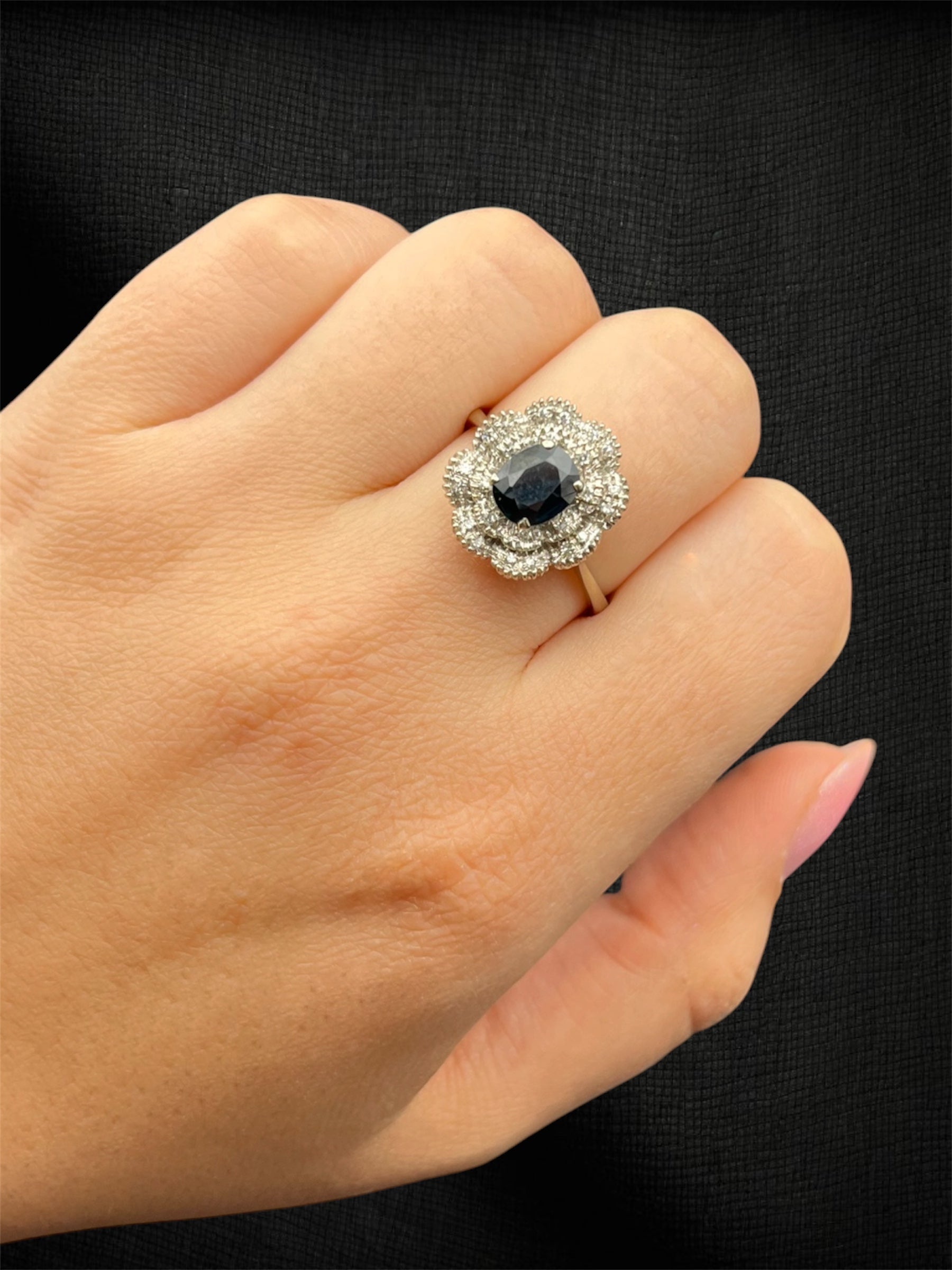 Anello “Nuvola di Zaffiro”