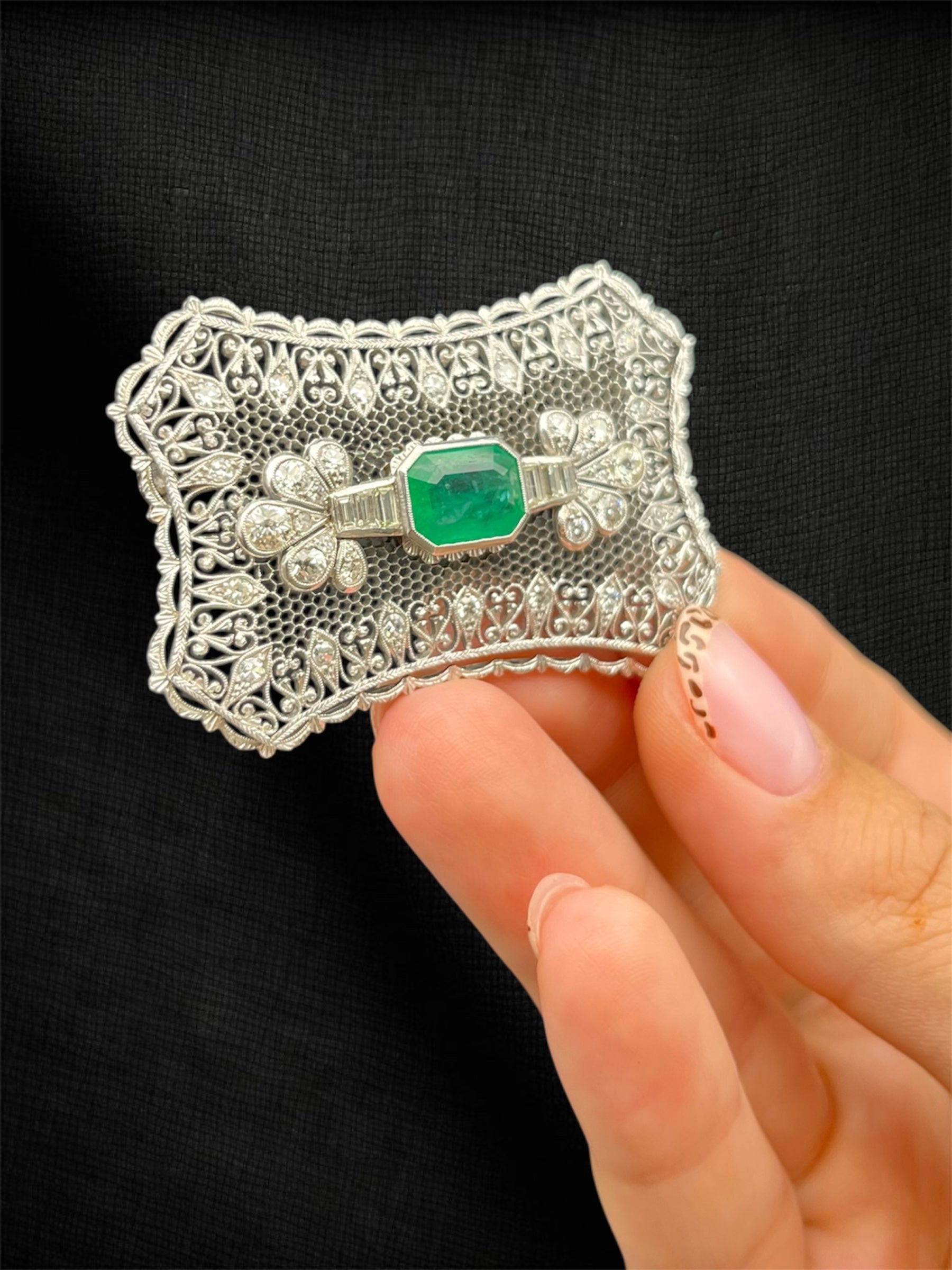 Spilla “Il Reticolo dei Sogni”