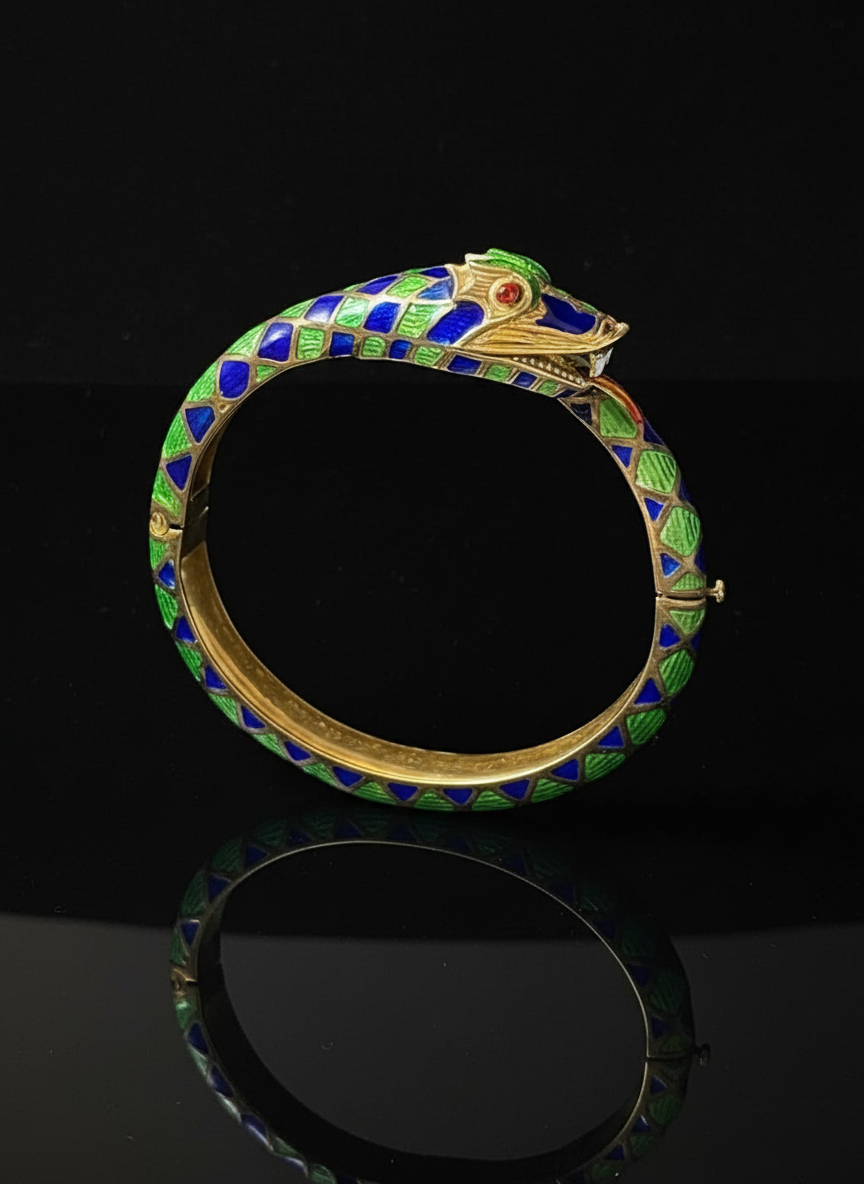 Bracciale smaltato “Eva”