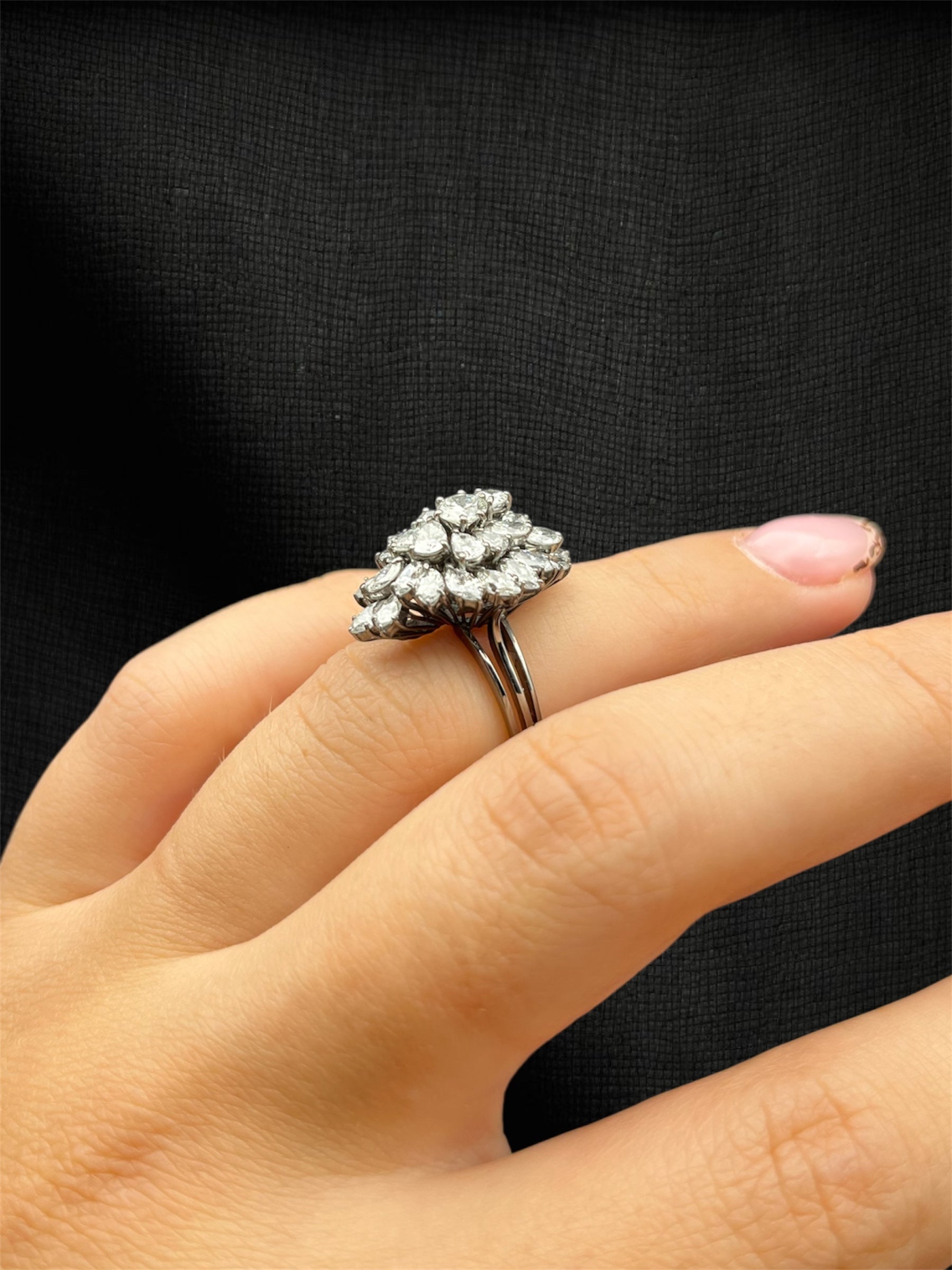 Anello di Diamanti “Rugiada di Luce”