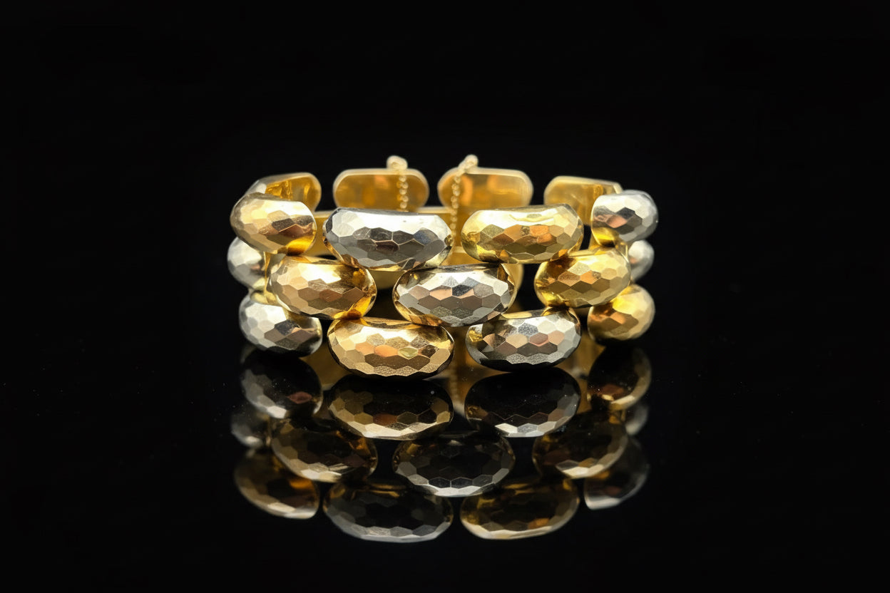 Bracciale Tank “Scacchiera di Luce”