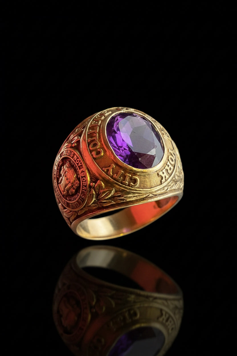 Anello Maschile “College of New York”