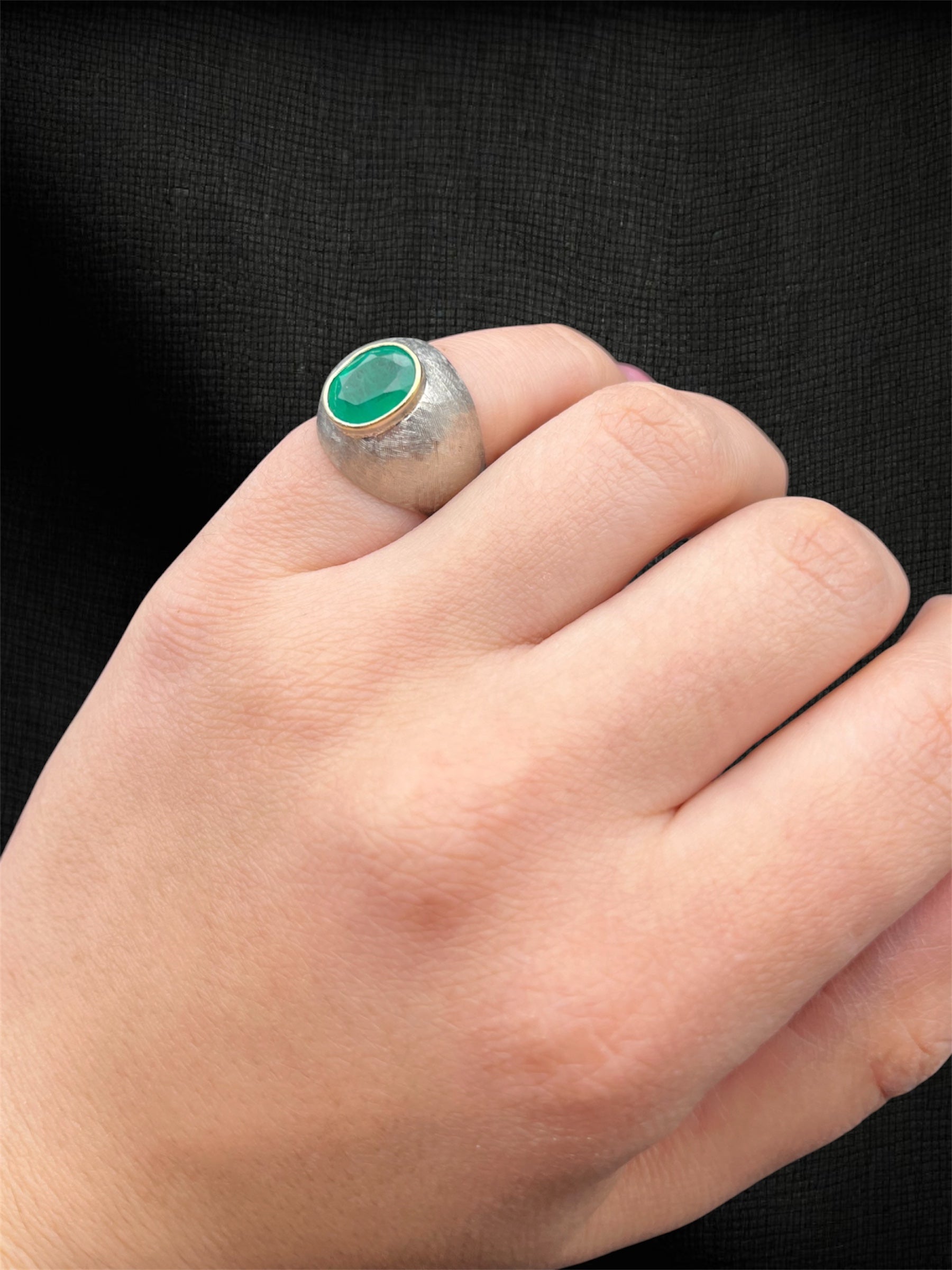 Anello da Mignolo “Del Verde”