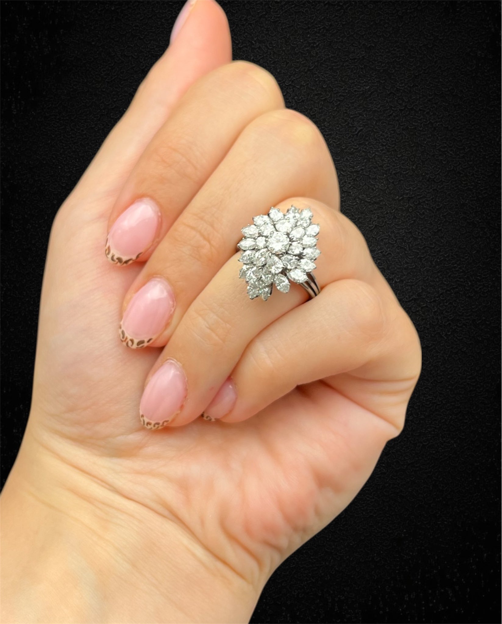 Anello di Diamanti “Rugiada di Luce”