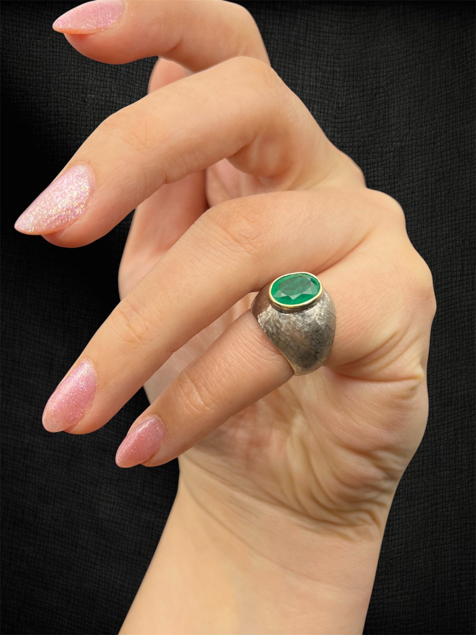 Anello da Mignolo “Del Verde”